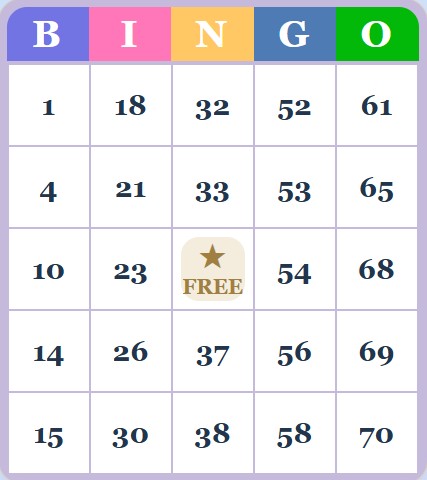Online bingo games free. Play free online bingo games no download. Free Bingo online games for adults.