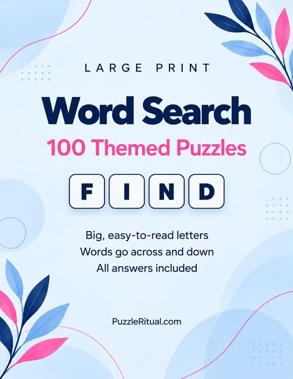 printable 100 word searches PDF