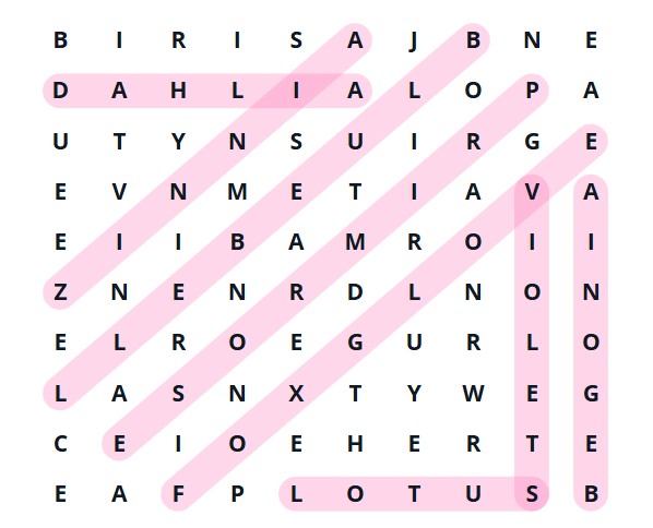 Free online word search for adults.