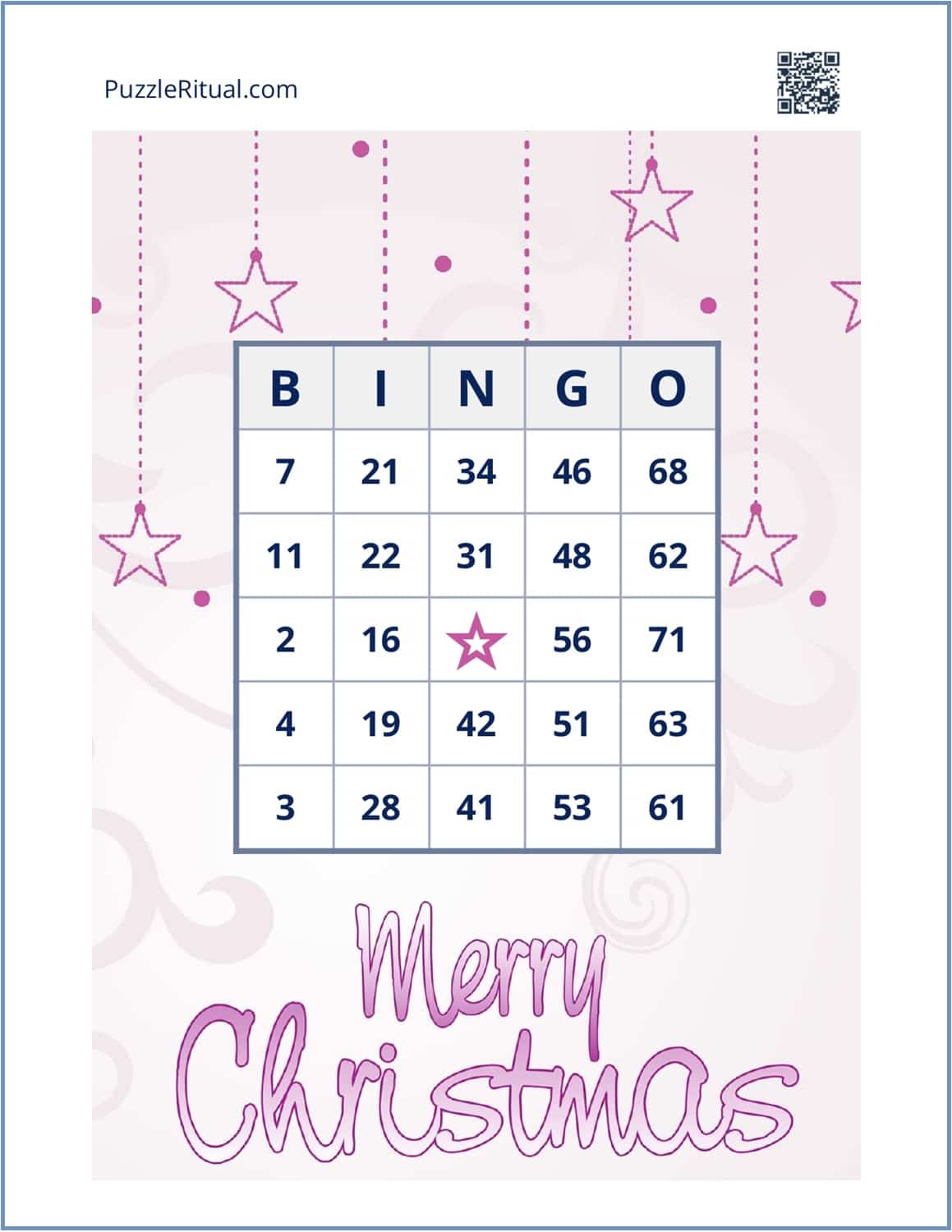 Christmas BINGO cards generator. Free printable Christmas BINGO cards 1-75 PDF. free printable christmas bingo cards with numbers.