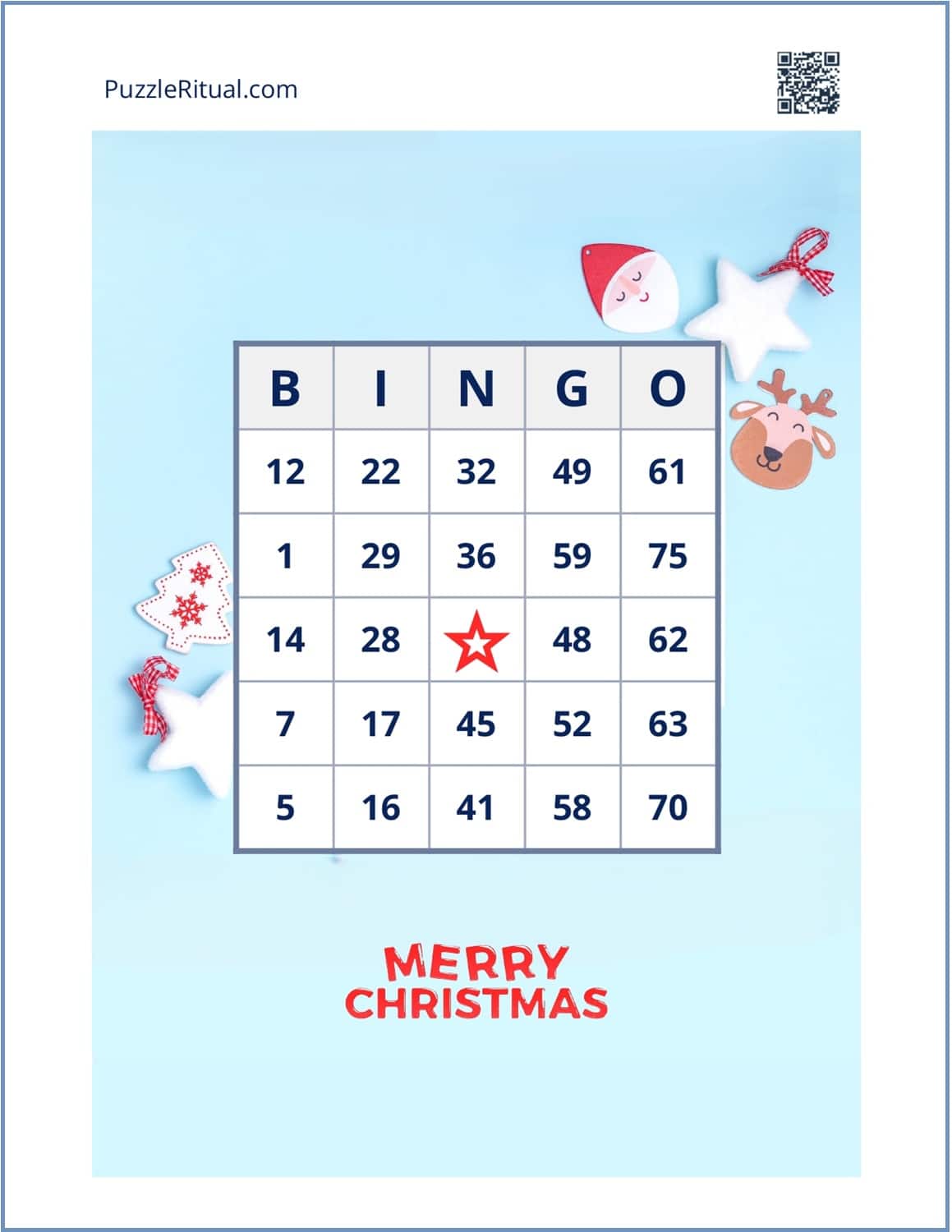 Free printable Christmas BINGO cards 1-75 PDF. free printable christmas bingo cards with numbers. Christmas BINGO cards generator.