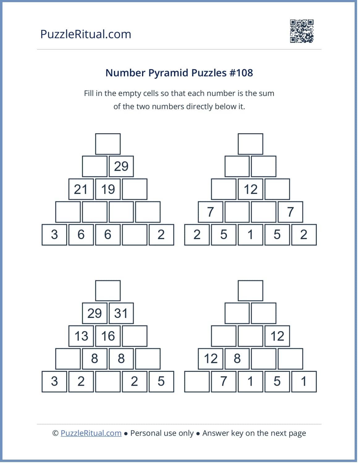 Math pyramid generator. Math pyramids with answers. addition pyramid puzzles. Number pyramid puzzles PDF