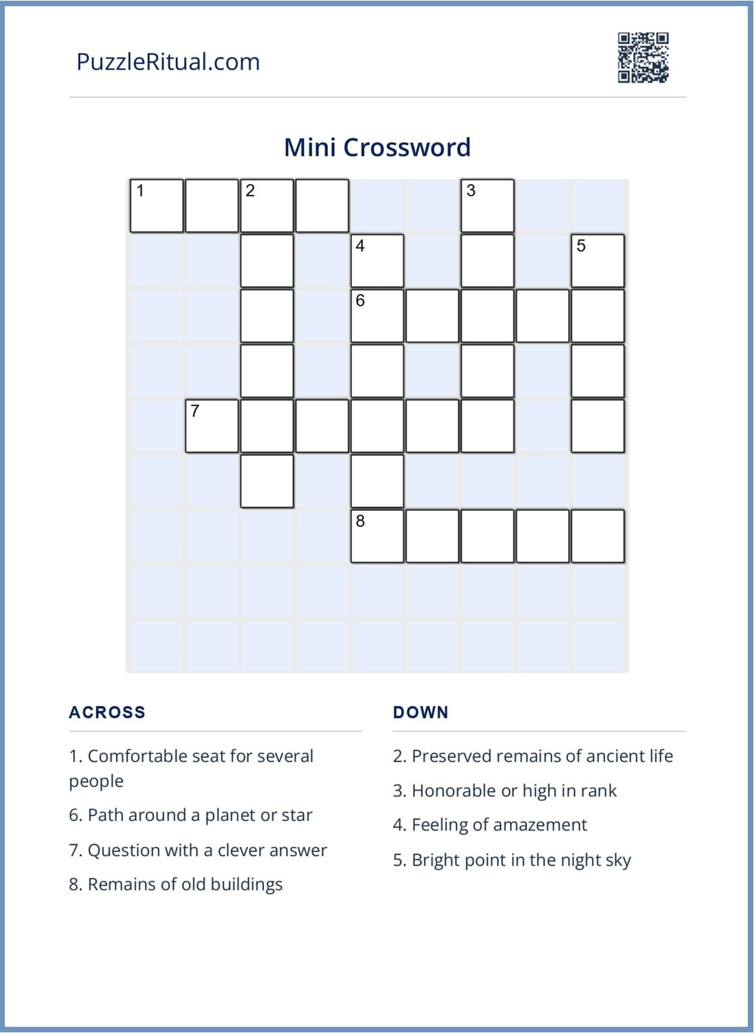 Free printable puzzles for adults. free games to print for adults.