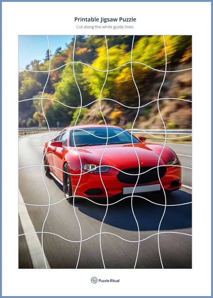 Free Printable Jigsaw Puzzles PDF. Free jigsaw puzzles to print.