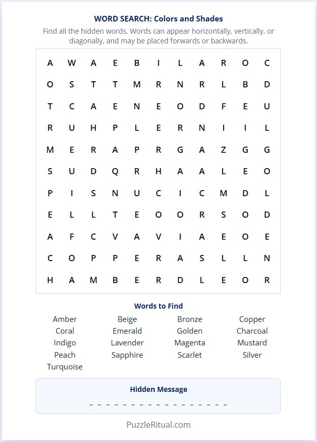 Free word search online for adults.